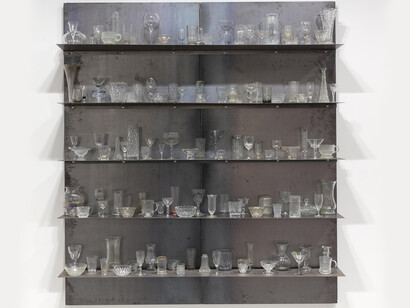 Jannis Kounellis, Untitled 2013, iron and glass, 200x180 cm. Courtesy of Galeria Nara Roesler