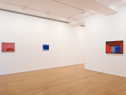 Howard Hodgkin. In The Pink, Exhibition view. Courtesu of Gagosian