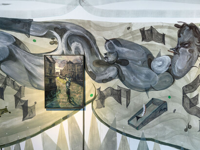 Guglielmo Castelli, Sweet baby motel, exhibition view. Courtesy of Kunsthalle Wien