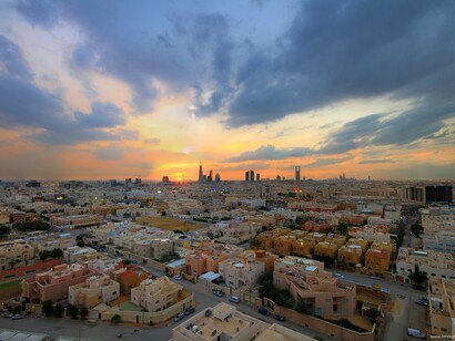 Sunset Riyadh, Saudi Arabia. Ian Purugganan photography