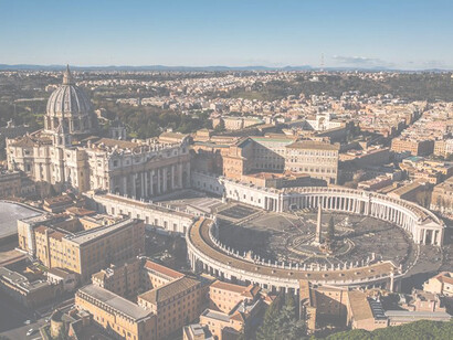 Veduta aerea della Città del Vaticano