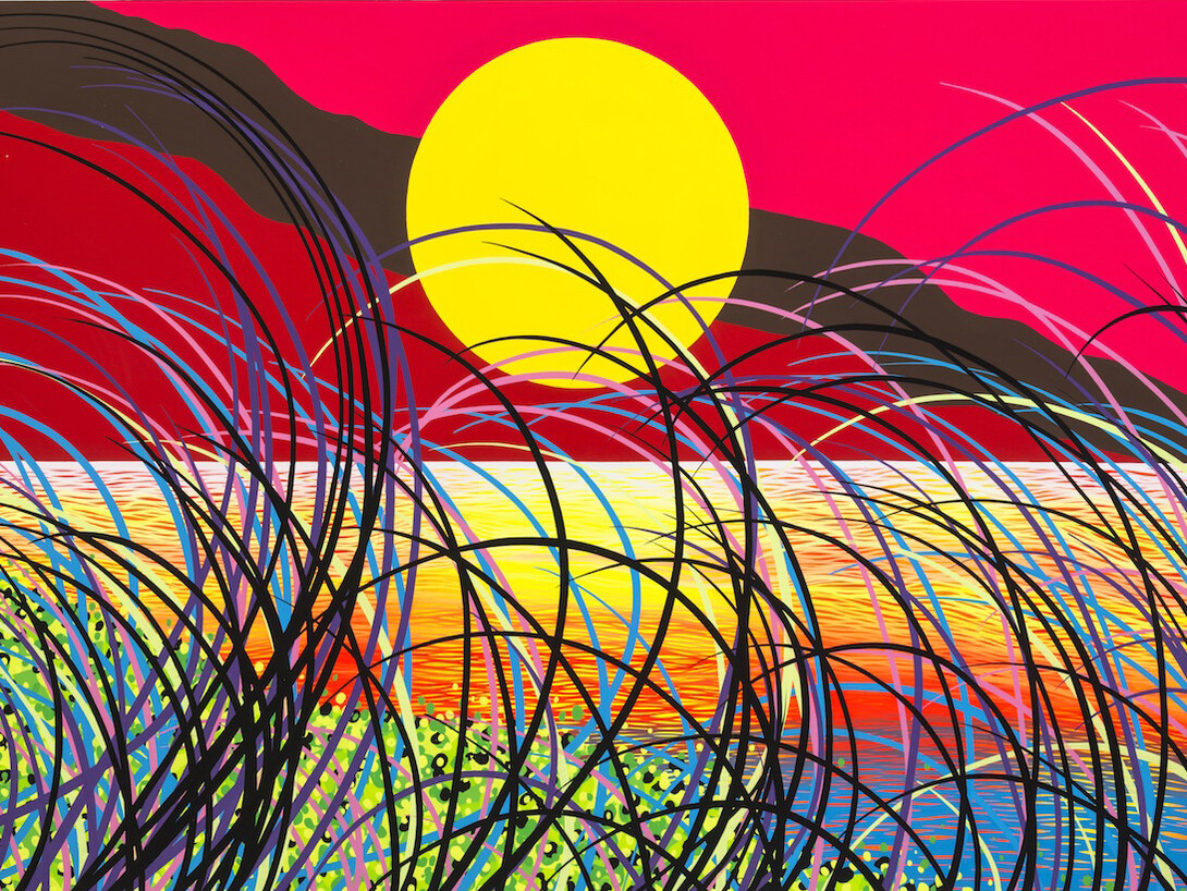 Sam Friedman, Untitled (29), 2014, Acrylic on canvas, 60 x 84 inches, 152.4 x 213.4 cm