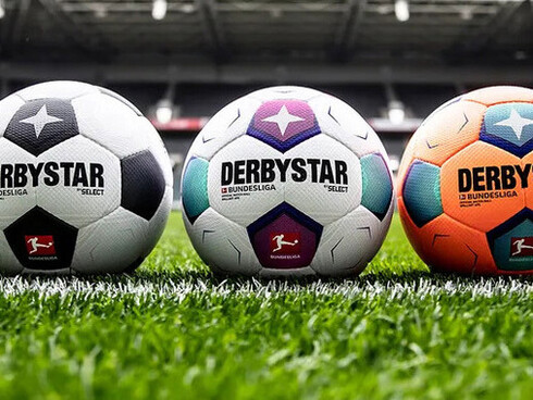 Bola oficial da Bundesliga criada pela Derbystar para as temporadas 2023 e 2024 da Bundesliga e Bundesliga 2, que celebrará os 60 anos desde a fundação da liga