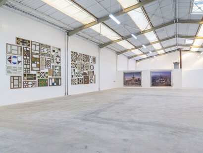 Ahmed Mater - Stand in the Pathway and See exhibition view Galleria Continua, Les Moulins, 2018. Photo Oak Taylor-Smith

