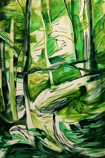 Lucy Smallbone, Chernobyl Light, 2018, Signed, Titled, Oil on canvas, 150x120cm