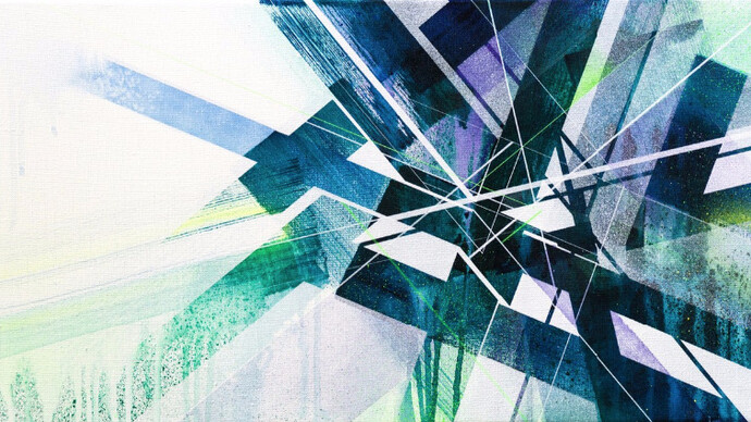 Nawer: Accidental Diversion. Courtesy of Mirus Gallery 