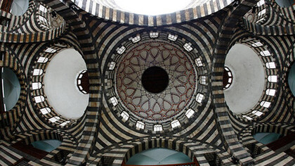 Khan As'ad Pasha Al-Azem, ceiling © Marwa Al-Sabouni