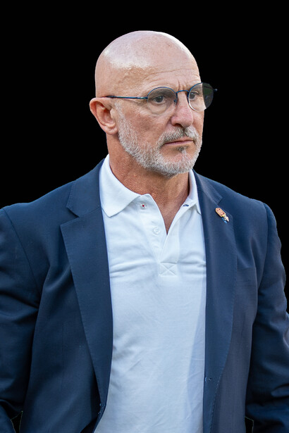 Luis de la Fuente lors de la finale de la Coupe du monde de la FIFA 2026 entre l’Argentine et l’Espagne, le 19 juillet 2026. Photo de Bryan Berlin