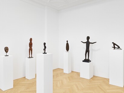 Spirits and Ancestors, Exhibition view. Courtesy of Galerie Max Hetzler
