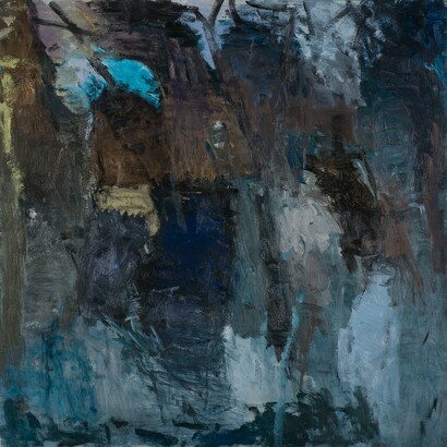 Forrest Moses, Winter wood, 2005. Courtesy of LewAllen Galleries