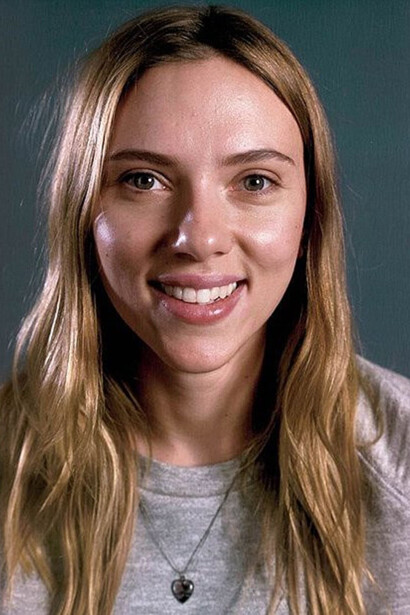 Scarlett Johansson al naturale