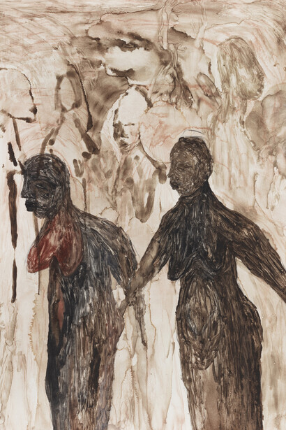 Kekana, Abaphantsi I (detail), 2024. Courtesy of David Krut Arts