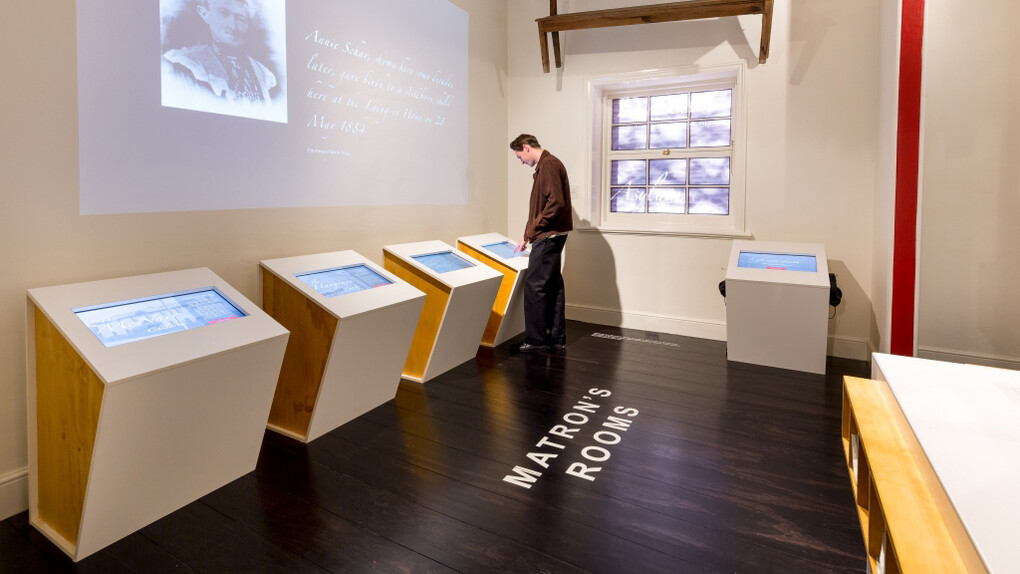 In this place, exhibition view. Courtesy of Migration Museum