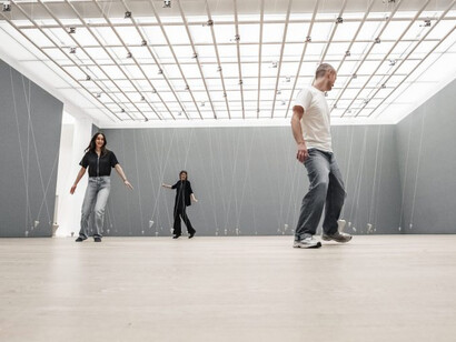 William Forsythe, Choreographic objects, exhibition view. Courtesy of Voorlinden Museum