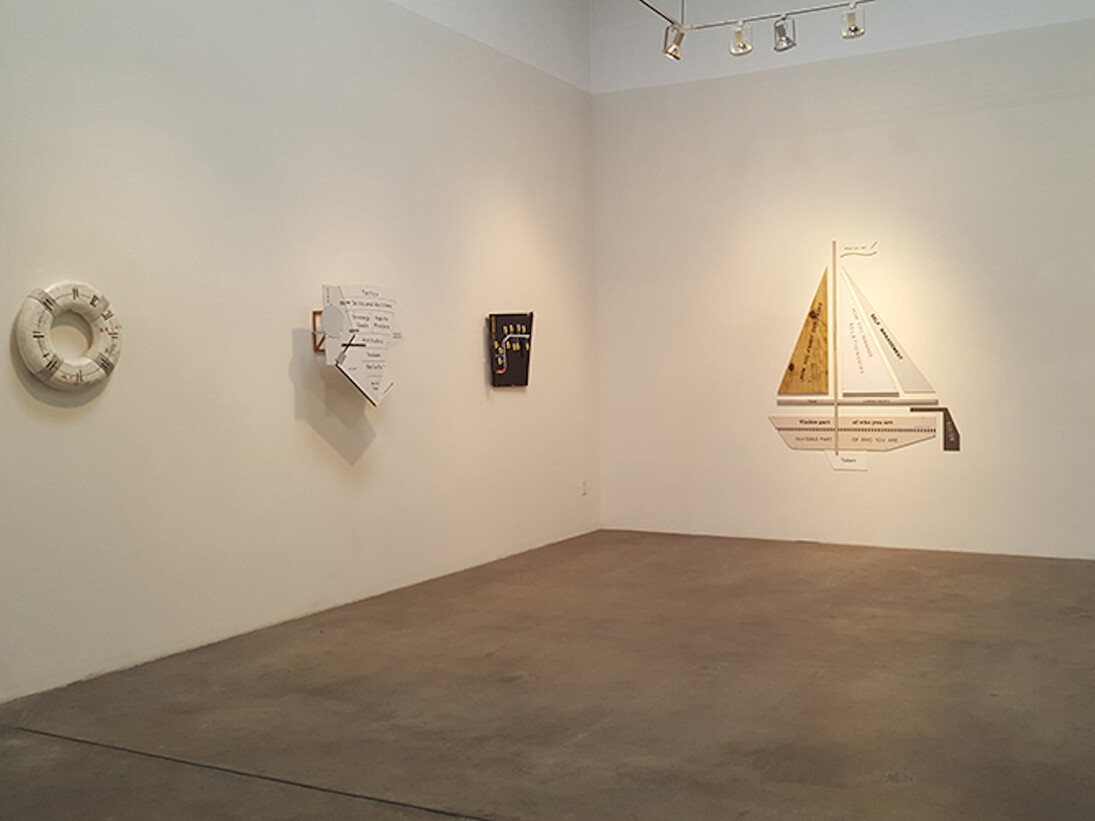 Greg Colson, Exhibition view. Courtesy of Craig Krull Gallery