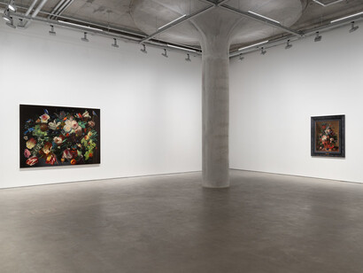 Marc Dennis, I’m happy you’re here, exhibition view. Courtesy of Harper’s Gallery