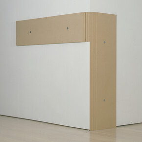 Lesley Foxcroft, Wraparound (2010), MDF Panel (9mm), 8 pieces, Courtesy of the artist and Annely Juda Gallery