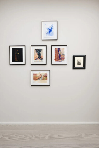 Caleb Hahne Quintana, Don’t get lost in heaven, exhibition view. Courtesy of Newchild Gallery
