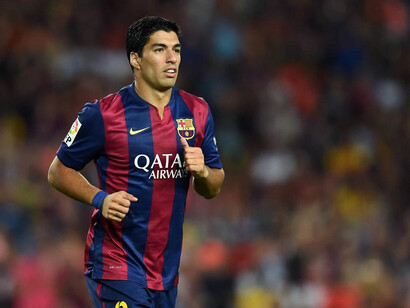 El jugador del FC Barcelona Luis Suárez