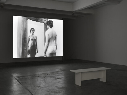 Chantal Akerman, Exhibition view. Courtesy of Galerie Marian Goodman