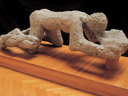 Arturo Martini,
Il bevitore (o La sete o L’uomo che beve),
1933-1936,
Pietra di Finale,
Roma, Galleria Nazionale d’Arte Moderna,
(Ph. Idini)