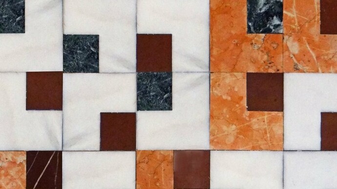 Dettaglio architettonico di Carlo Scarpa alla fondazione Querini Stampalia, Venezia