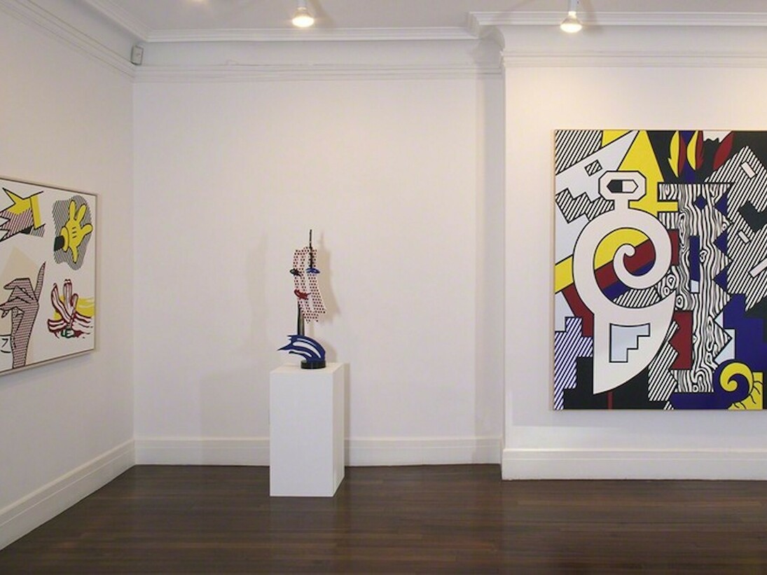 Roy Lichtenstein, Re-Figure, Exhibition view. Courtesy of Castelli Gallery