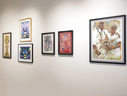 Various artists, Mapping resistance, the legacy of black liberation (1925-1975), exhibition view. Courtesy of Kavi Gupta Gallery