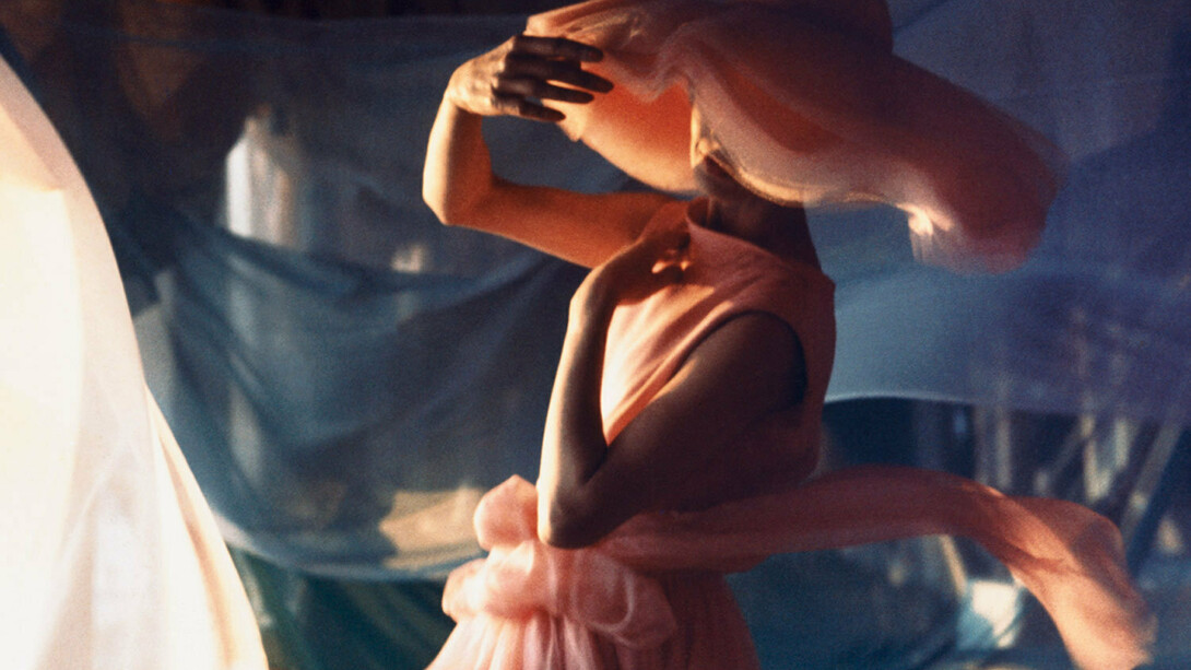 James Galanos Chiffon, Gordon Parks, 1961