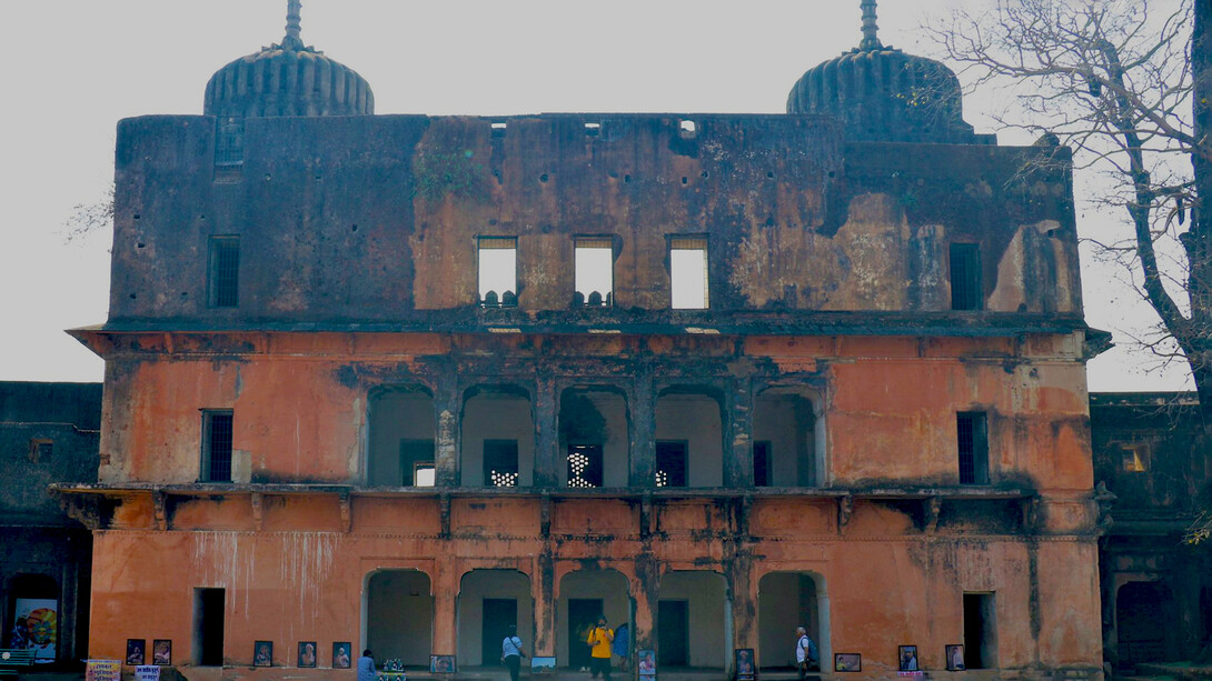 The Moti Mahal (palace) was the centre stage of the Raj Gond dynasty