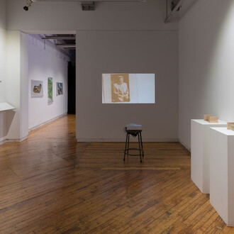 Marzieh Miri, Present elsewhere, exhibition view. Courtesy of Gallery 44