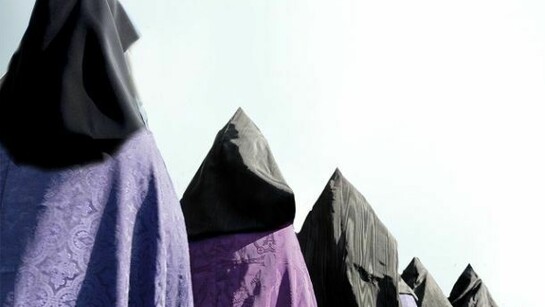 Armenia #21, La processione, da Journey to Armenia, 2013, Giclée print montata su dibond
cm 50x75, Ed. 1 di 5