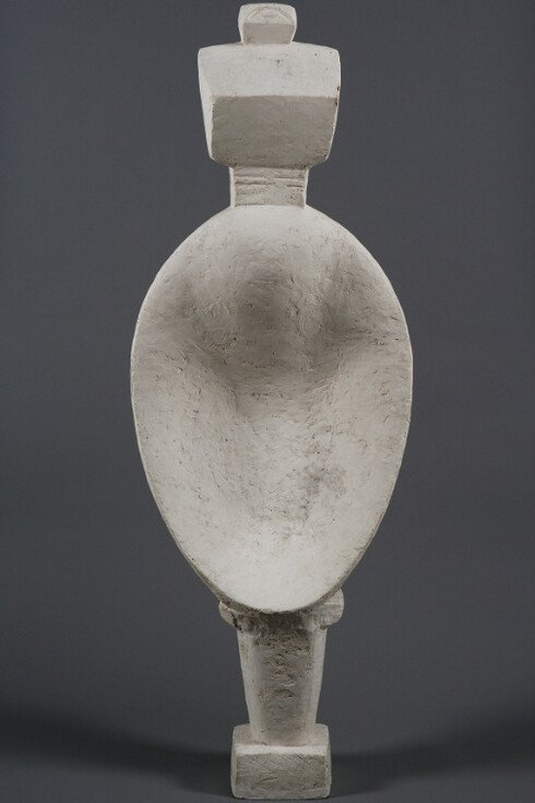 Alberto Giacometti
Spoon Woman (Femme cuillère), 1927
Plaster
146.5 x 51.6 x 21.5 cm
Fondation Giacometti, Paris
© Succession Alberto Giacometti, VEGAP, Bilbao, 2018
