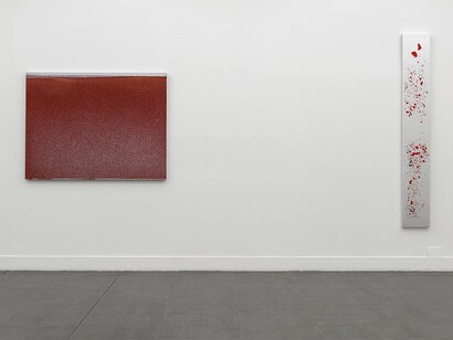 Installation views of the exhibition "John Knuth. Powerplant" at Brand New Gallery, Milan