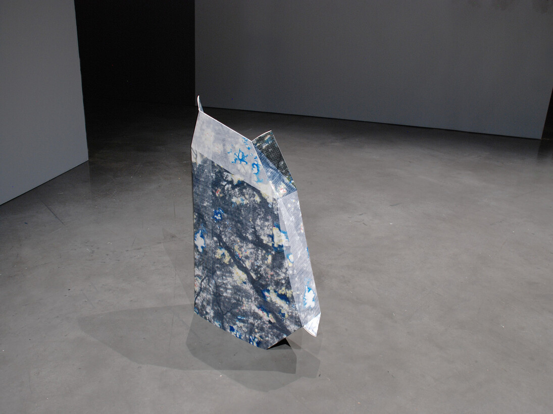 Marie Lelouche, Exhibition view « I am walking in… », 2015, Le Fresnoy, Studio national des arts contemporains, Tourcoing, France. 
Copyright Le Fresnoy Studio national des arts contemporains, Courtesy Galerie Alberta Pane