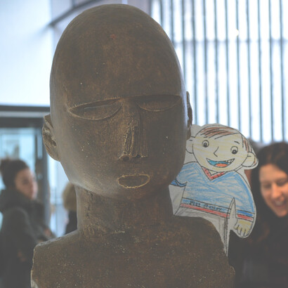 Fasi della visita plurisensoriale nei Musei Vaticani