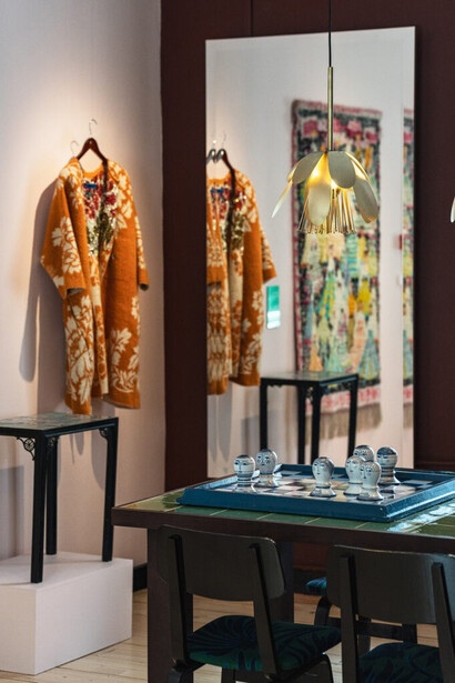 Living/room, exhibition view. Courtesy of Estonian Museum of Applied Art and Design