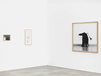 Helena Almeida, exhibition view. Courtesy of Galeria Francisco Fino