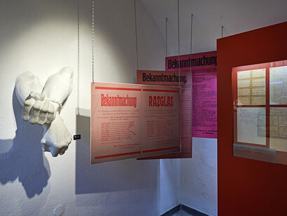 Stari pisker, the memorial space for the victims of Nazi violence, exhibition view. Courtesy of Museum of recent history Celje