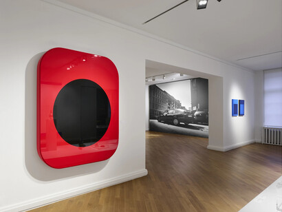 Gerold Miller, Intervention #1, exhibition view. Courtesy of Wentrup Gallery