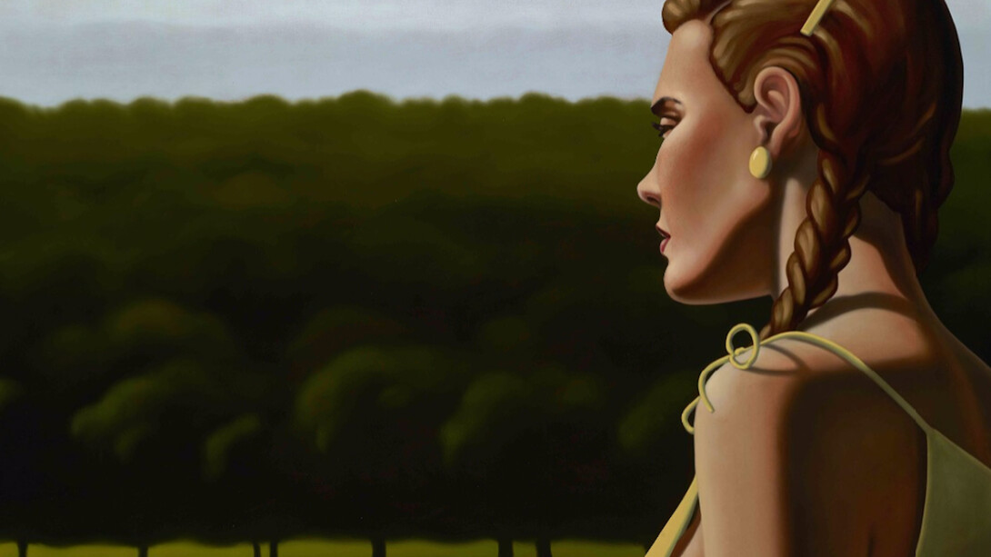 R. Kenton Nelson, Large Field, 2017. Courtesy of Caldwell Snyder Gallery