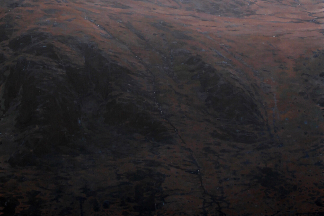 Gallt y Wenallt, Oil on canvas 2014 200 x 185 cm. Detail