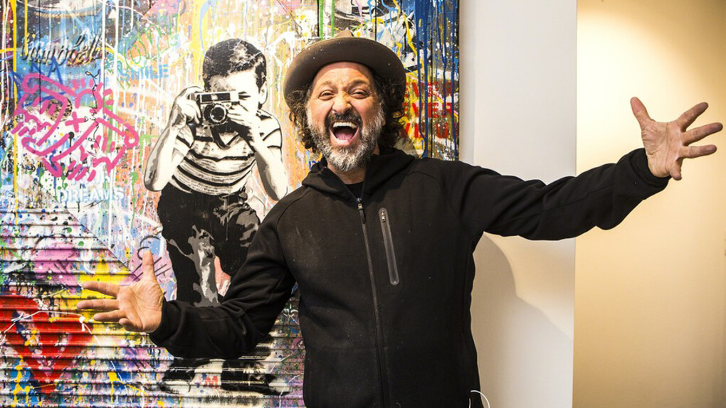 Mr.Brainwash. Courtesy of Deodato Arte