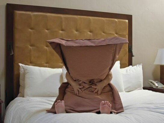 Laura Swanson, "Pillow" (2008), Inkjet print, 30 x 20 inches