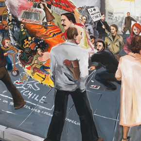 Jörg Immendorff. Courtesy of Michael Werner Gallery