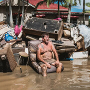 Inundated. Natalie Grono’s flood photos, artwork in ehxibition. Courtesy of the Australian National Maritime Museum