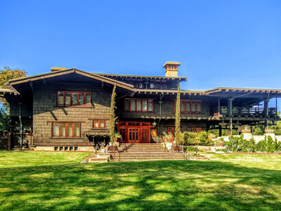 The Gamble House, Pasadena, California, by Charles and Henry Greene, 1908