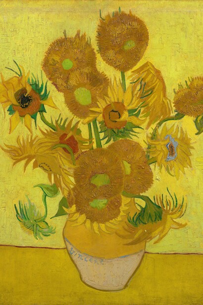 «Los girasoles» (1888)