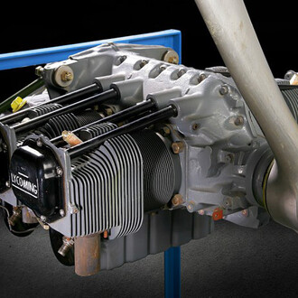 Lycoming IO 360 A 1B. Courtesy of British Columbia Aviation Museum