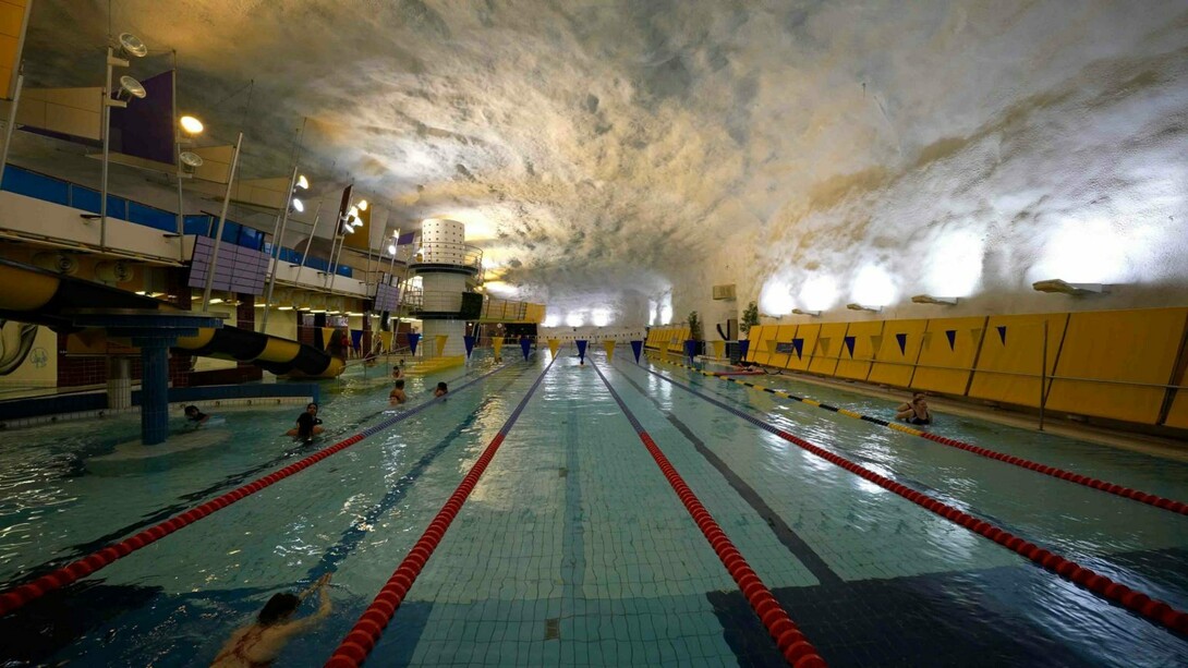 Tapio Snellman, Piscine d’Itäkestus, Itäkestus, Helsinki, 2024. Avec l'aimable autorisation du Mudac
